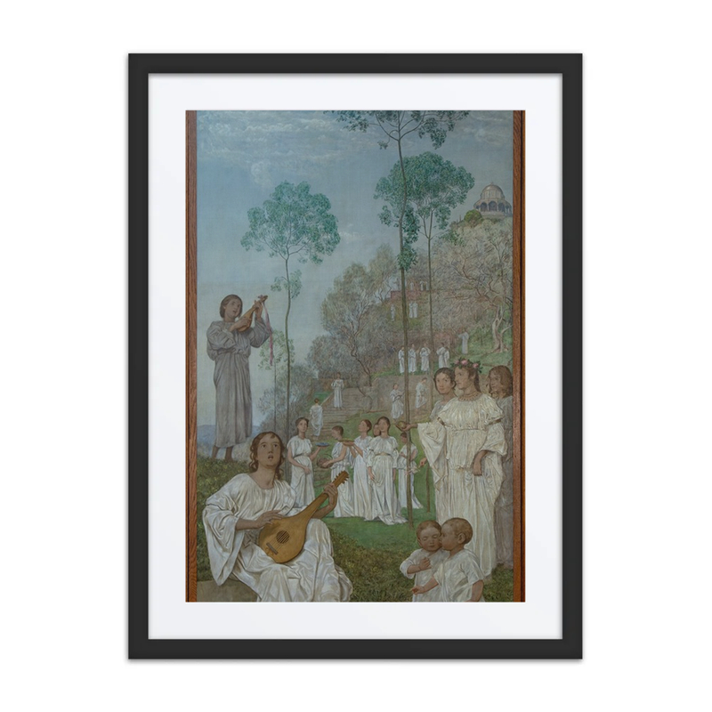 Easter Triptych; Fields of the Blessed (Paradise)