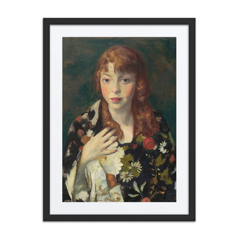 Edna Smith in a Japanese Wrap