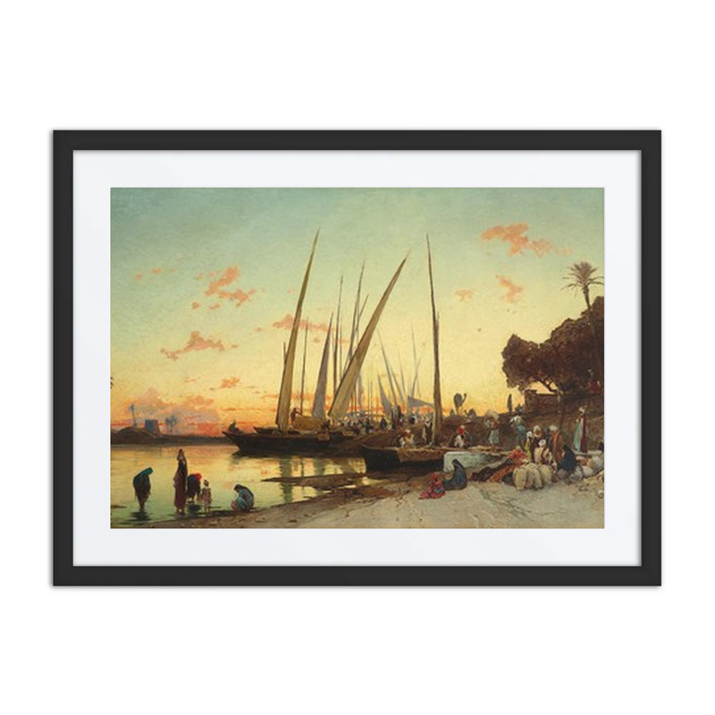 Egypt, on the Banks of the Nile
