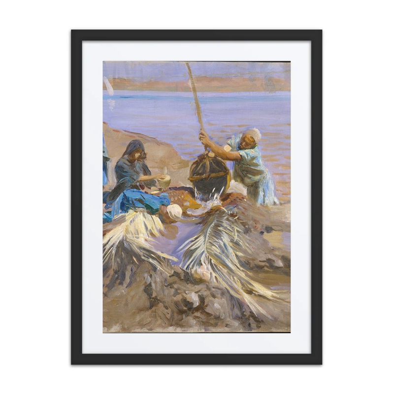 Egyptians Raising Water from the Nile