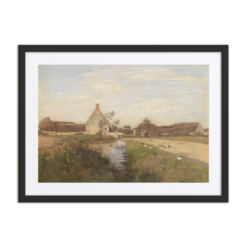 Eingang Zum Dorf Cayeux