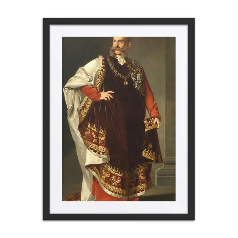 Emperor Franz Joseph I in the Robes of the Order of the Golden Fleece