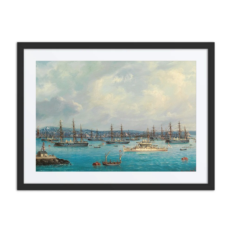 English Squadron in Trieste 1881