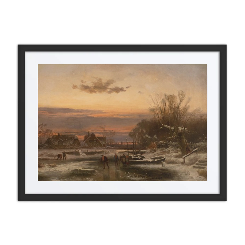 Enjoyment at a Winter Evening
