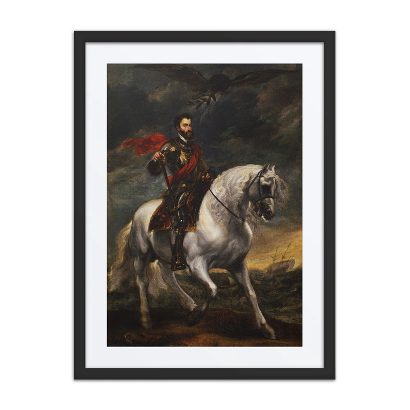 Equestrian Portrait of the Emperor Charles V