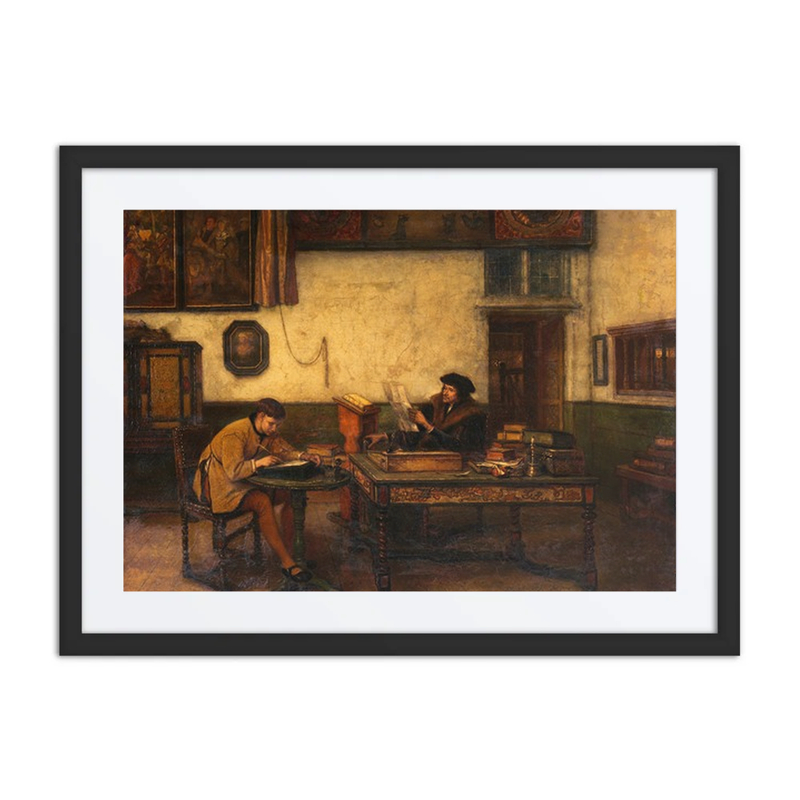 Erasmus in His Study