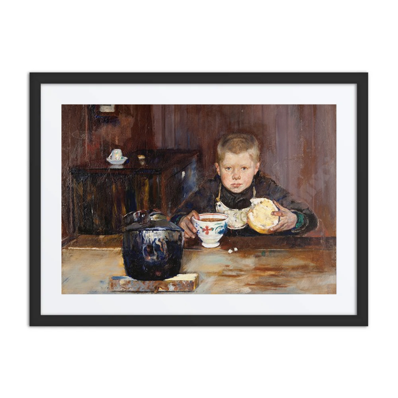 Errand-Boy Drinking Coffee