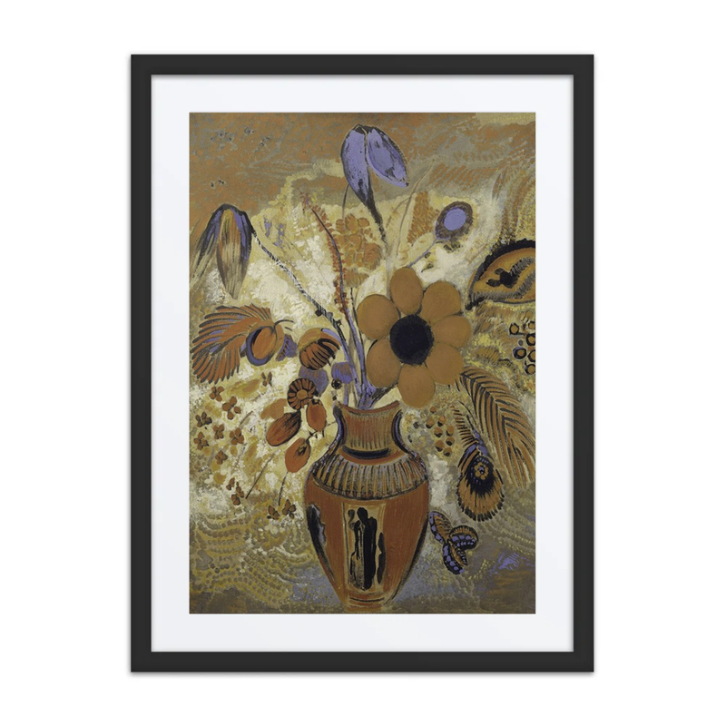 Etruscan Vase with Flowers