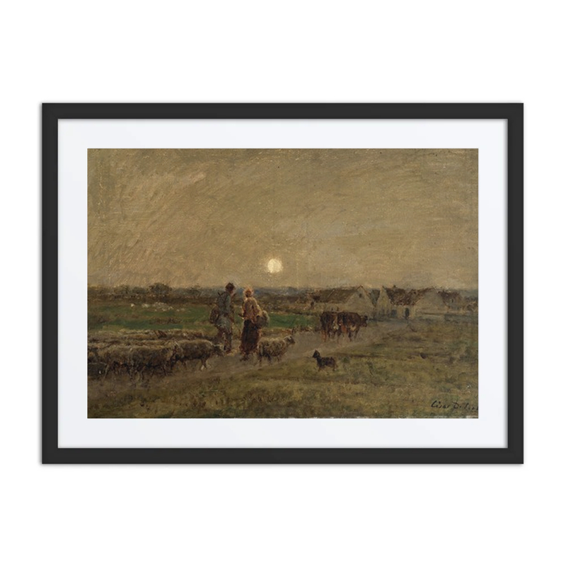 Evening in Normandy