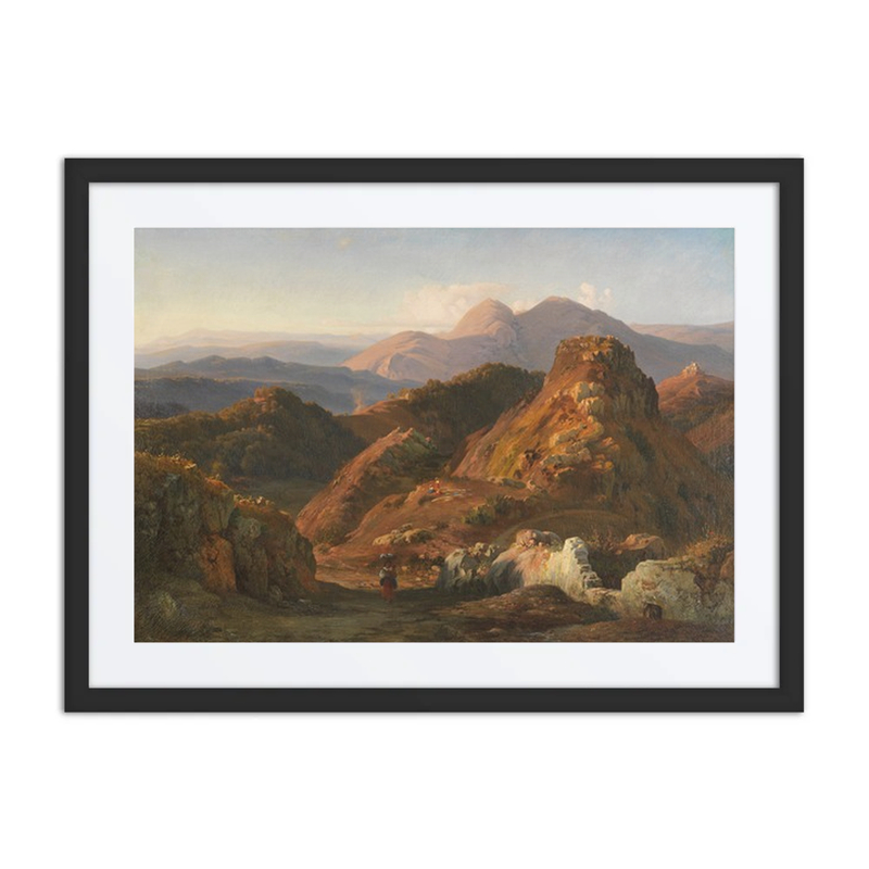 Evening Mood in the Albanian Mountains