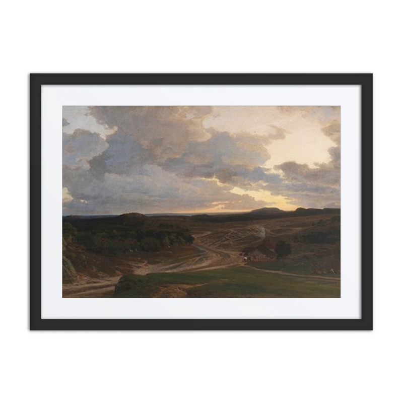 Evening Mood in the Heath