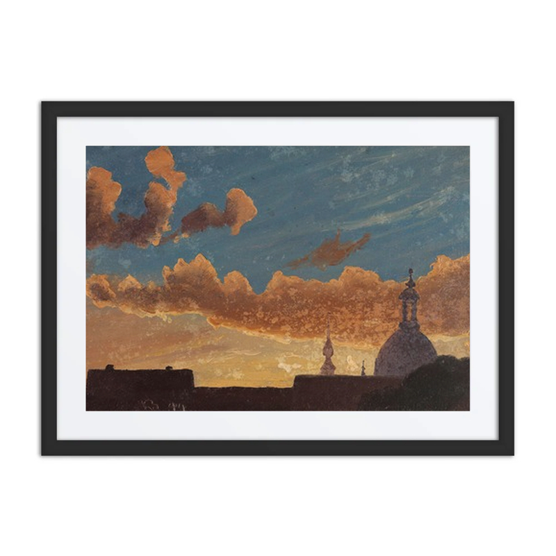 Evening Sky over Dresden