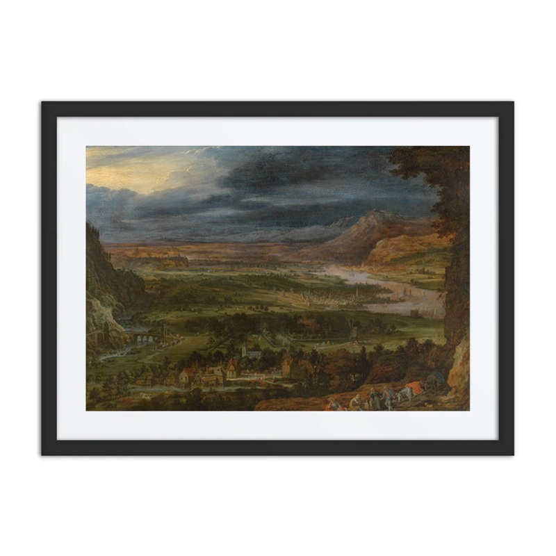 Extensive Landscape with Travellers and a Waggon