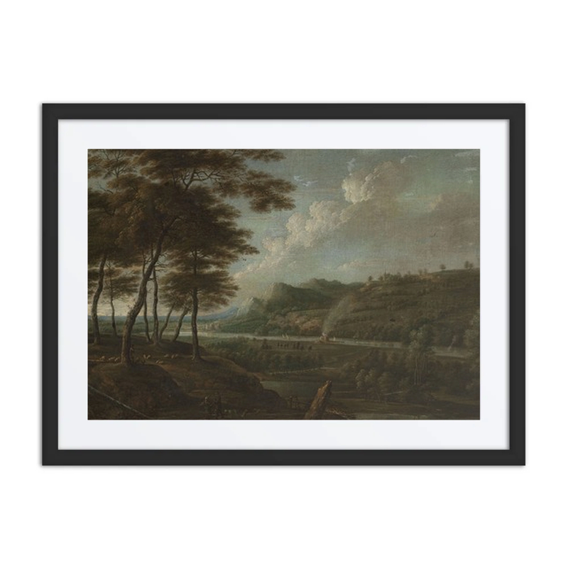 Extensive River Landscape