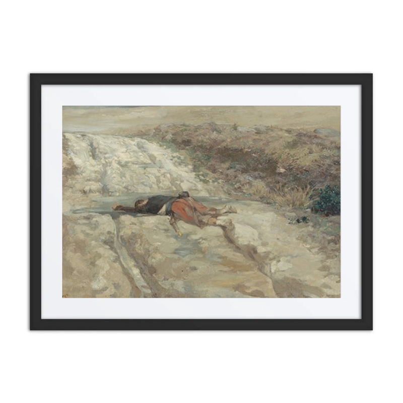 Fallen Soldier on the Battlefield of the War of 1870