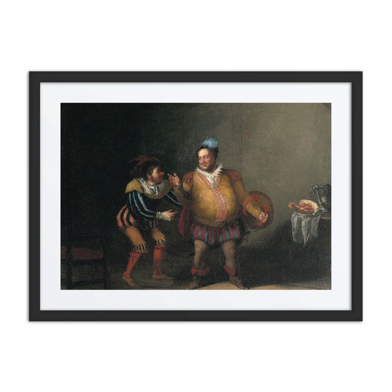 Falstaff Mocking bardolph’s Nose