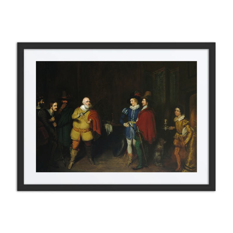Falstaff Relating His Valiant Exploits