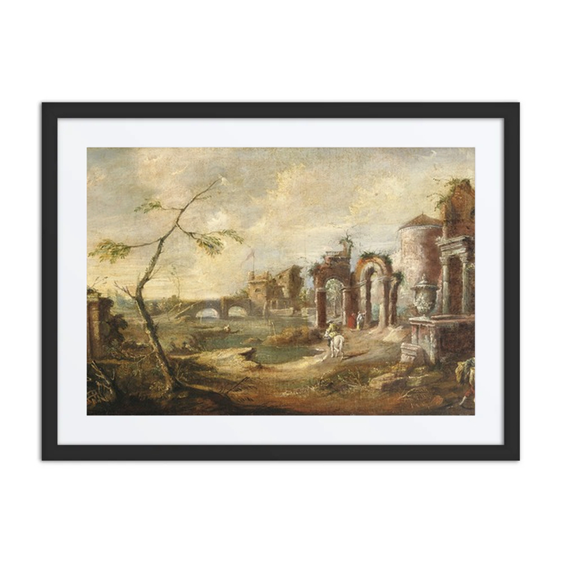 Fantastical View with Ruins