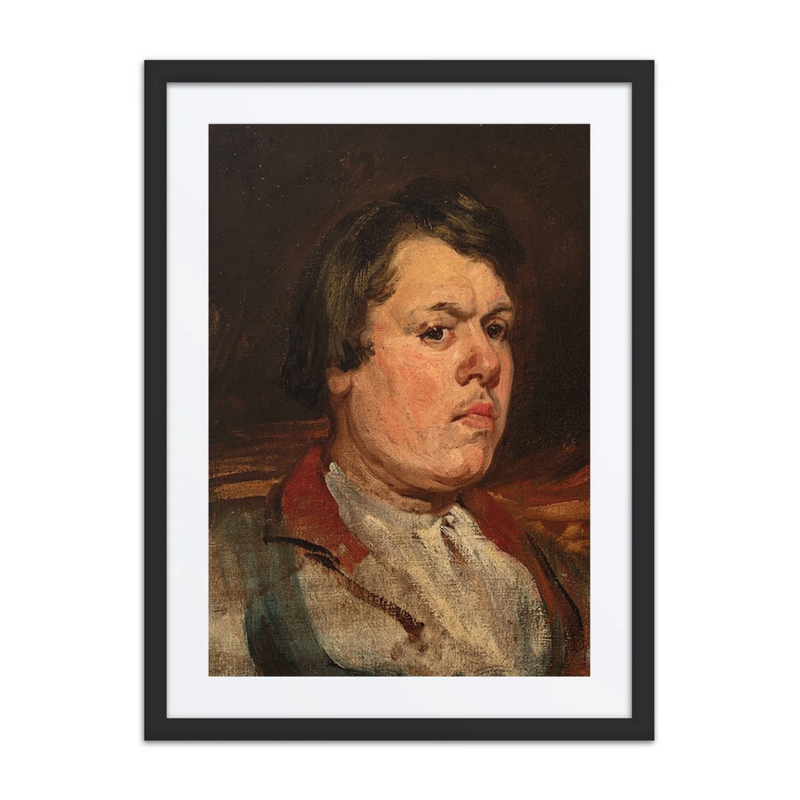 Farm-Hand, Portrait Study