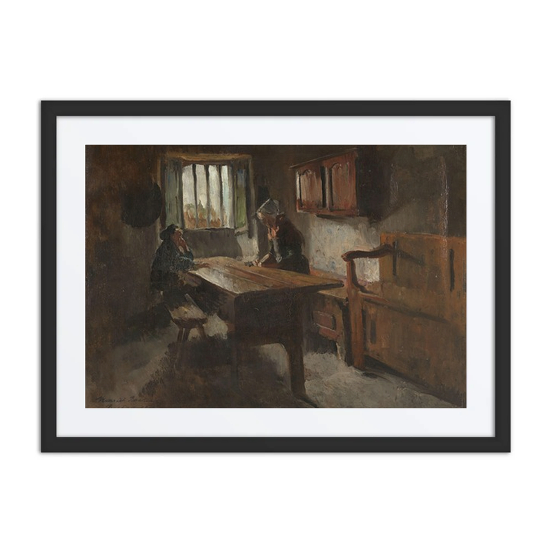 Farm Interior from Rochefort-En-Terre, Brittany