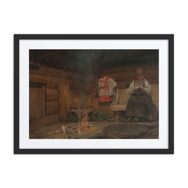 Farm Interior from Setesdal