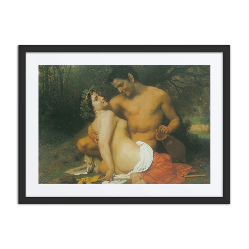 Faun and Bacchante