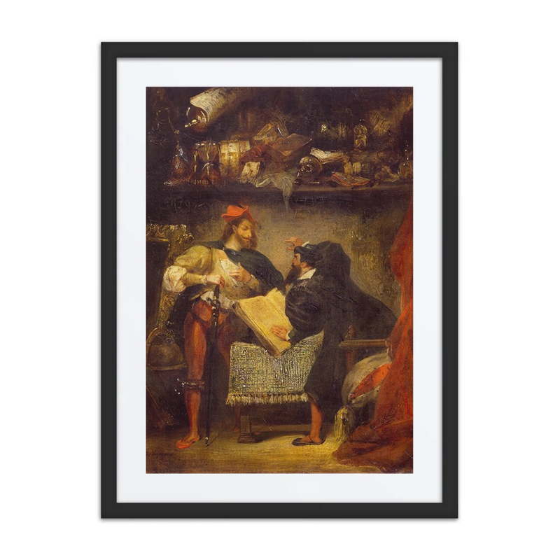 Faust and Mephistopheles