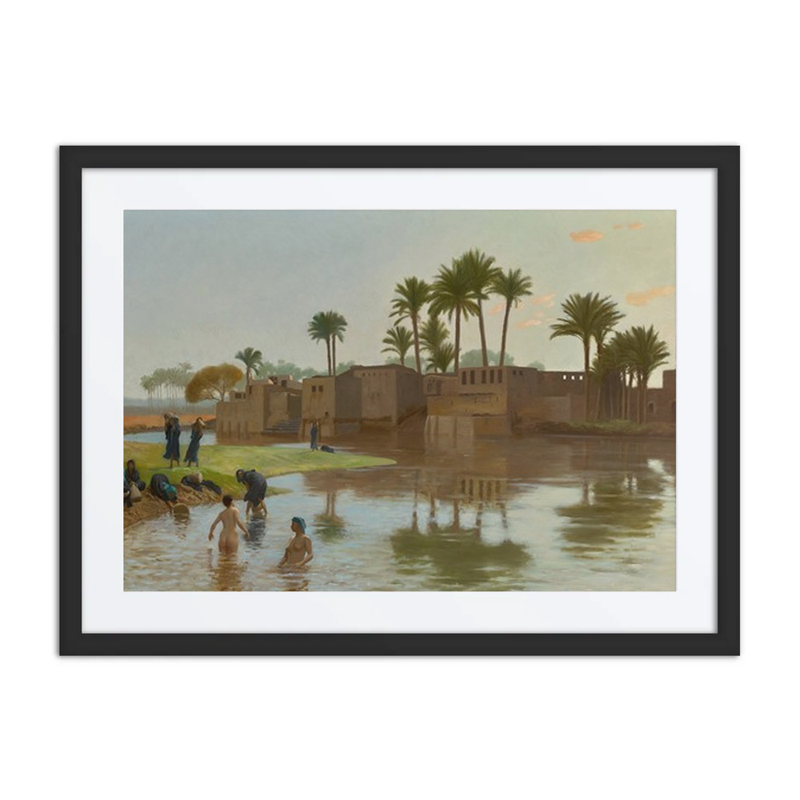 Femmes Fellahs au Bain