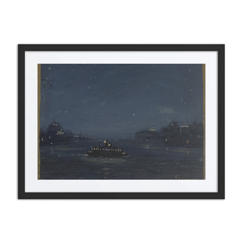 Ferryboat at Night