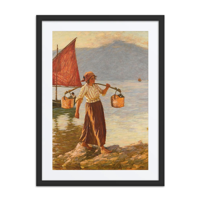 Fetching Water from Lake Garda