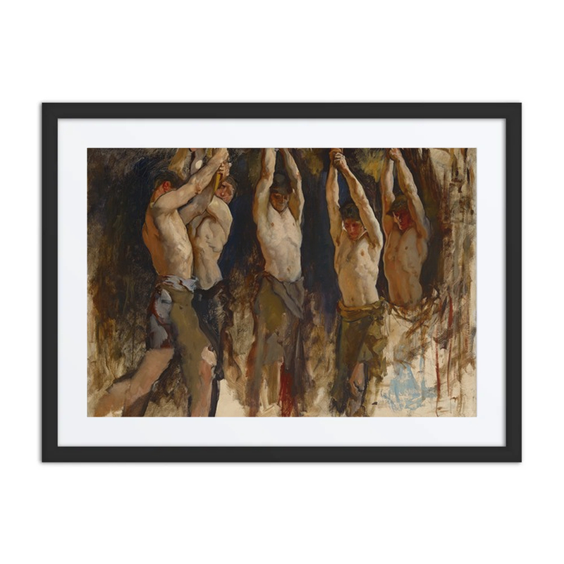 Figure Study for the Spirit of Vulcan