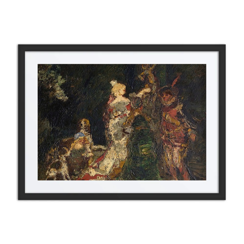 Figures in a Park