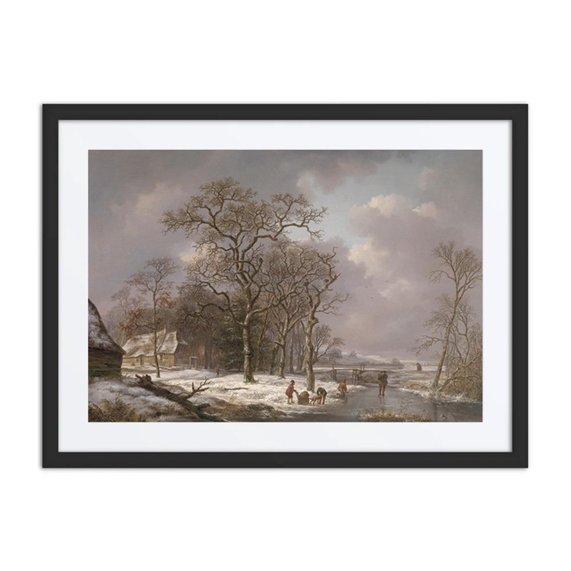 Figures in a Winter Landscape