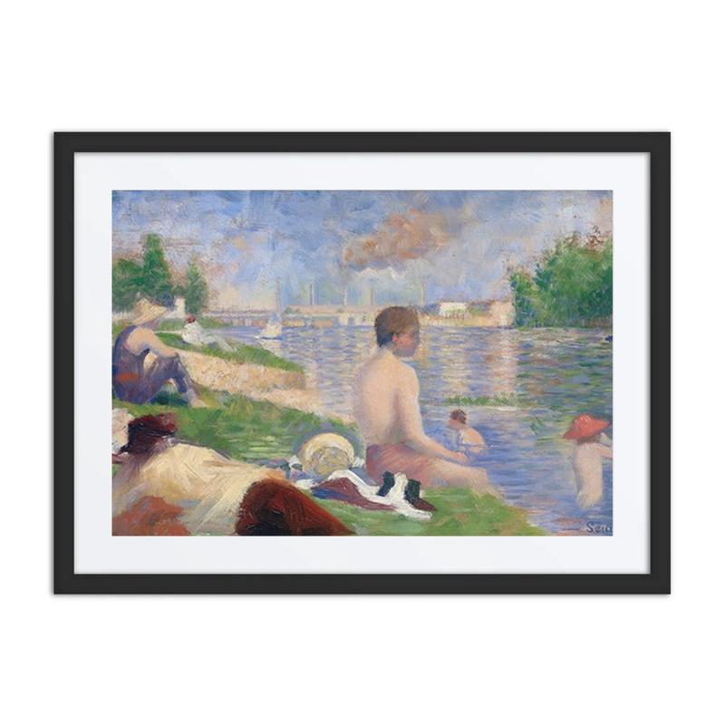 Final Study for Bathers at Asnières