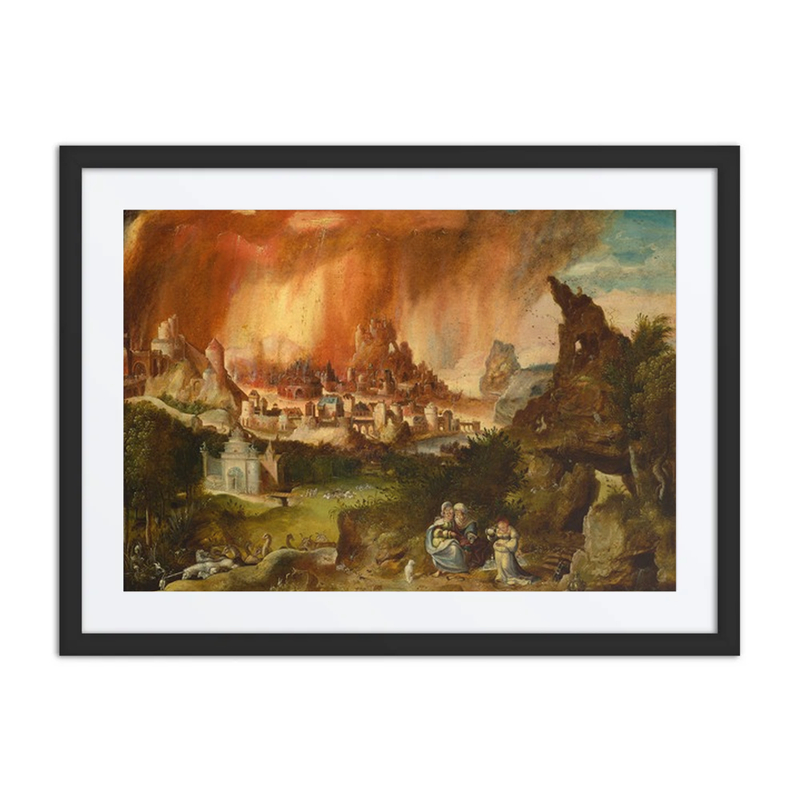 Fire of Sodom, Lot with His Daughters
