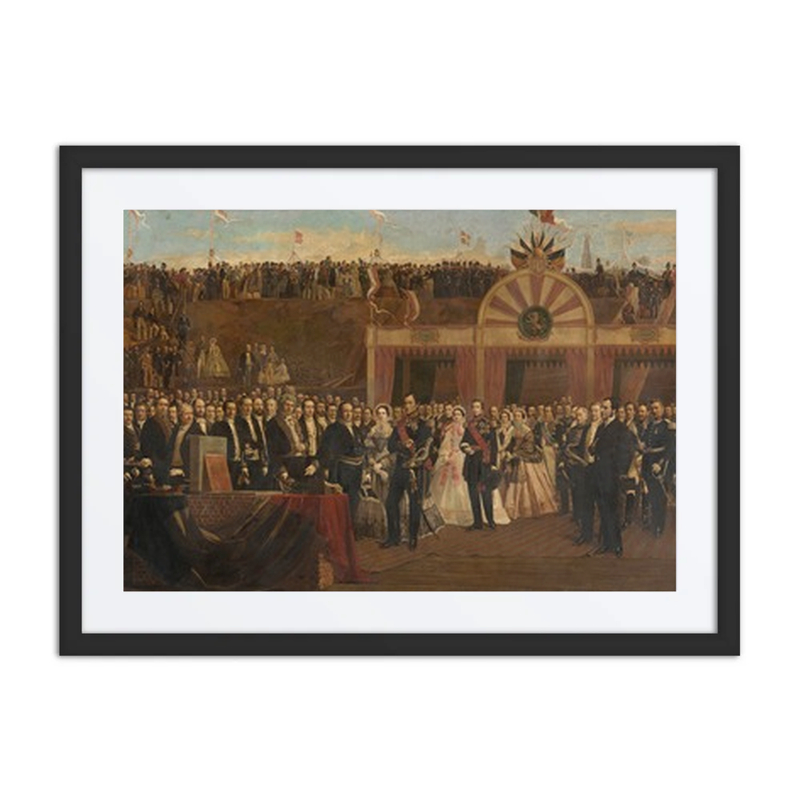 First Bricklaying of the Kattendijkdok in Antwerp