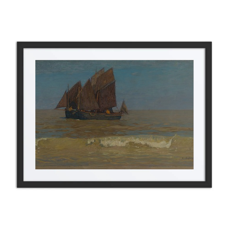 Fischerboote Bei la Panne