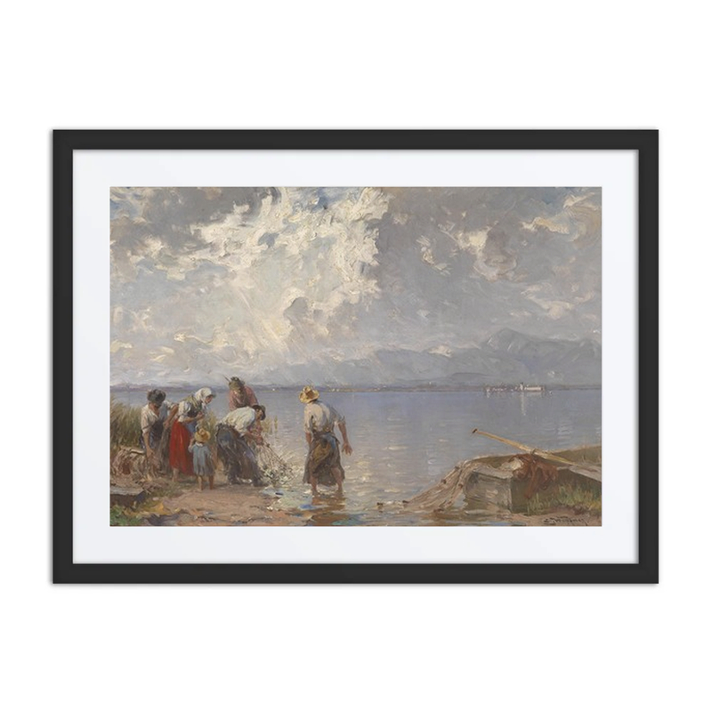 Fisherfolk on Chiemsee