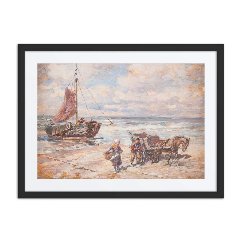 Fisherman by the Beach