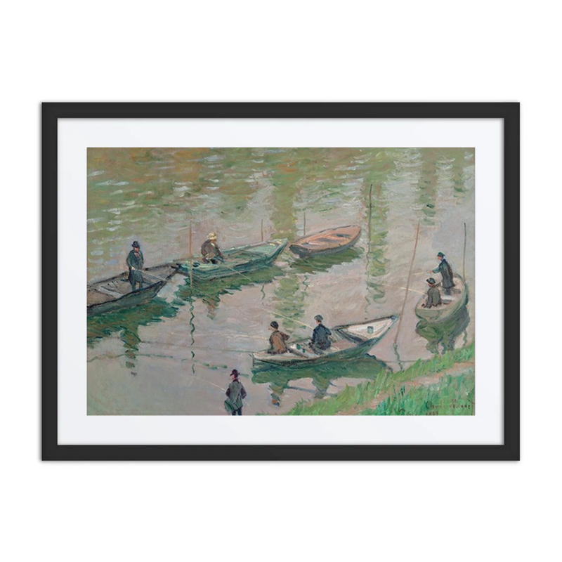Fisherman on the Seine Near Poissy