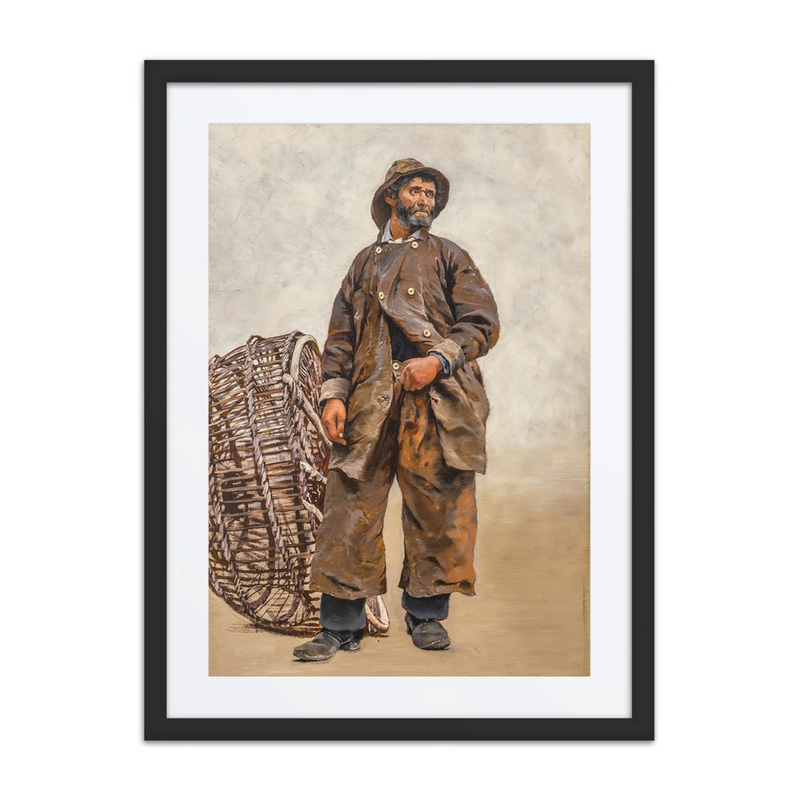 Fisherman with Basket