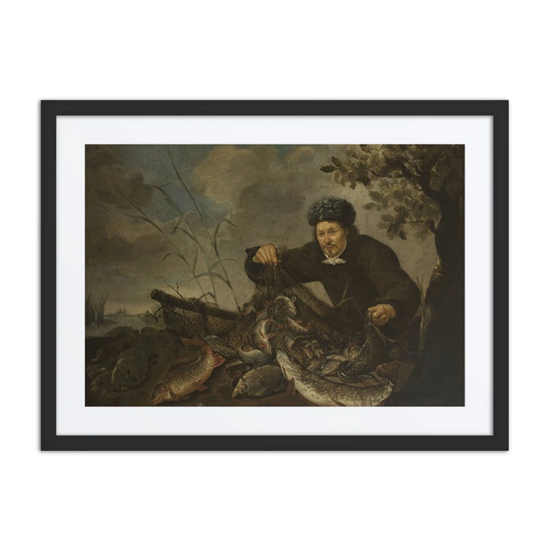 Fisherman with Fish