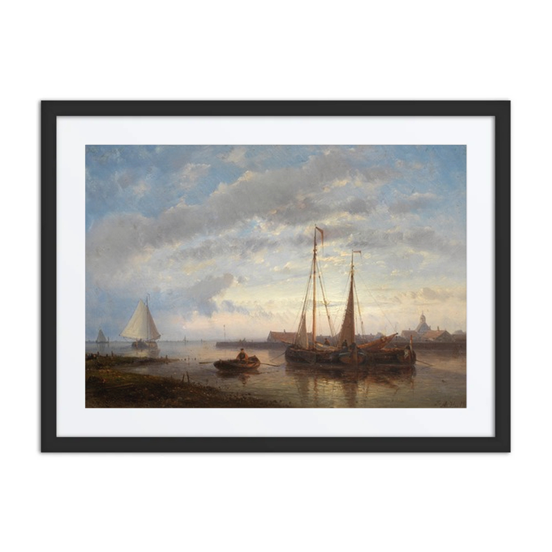 Fishermen at Sunset
