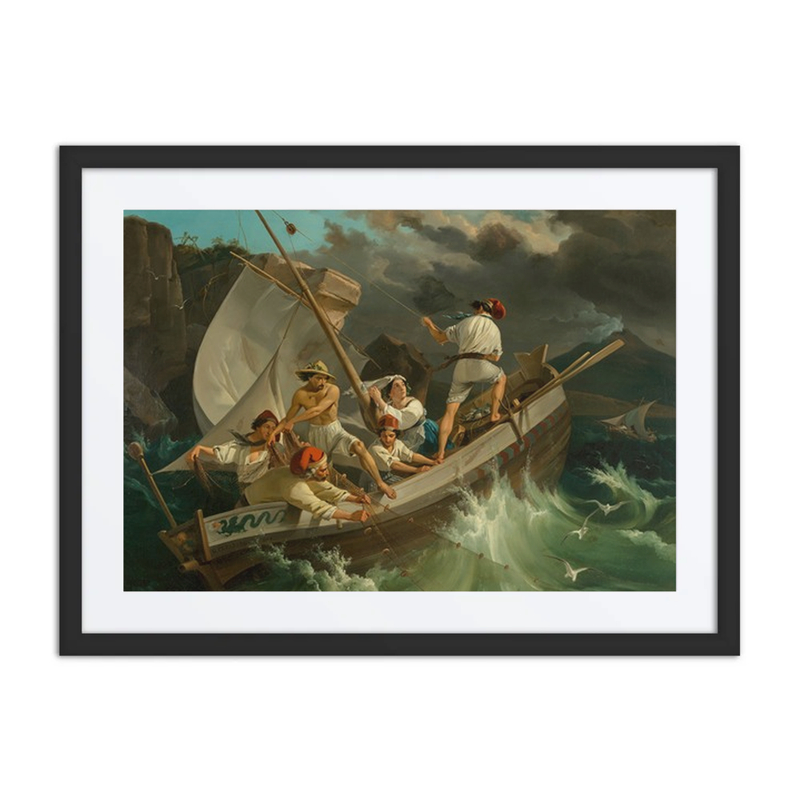 Fishermen Before the Storm