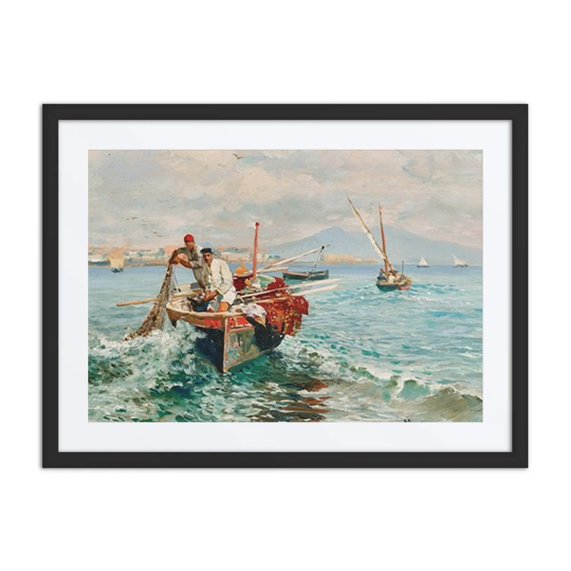 Fishermen by the Coast of Naples