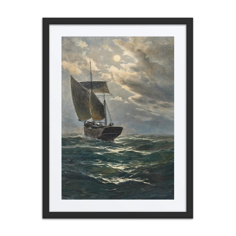 Fishermen in the Moonlight