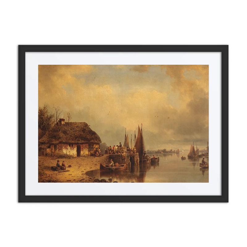 Fishermen on a Jetty