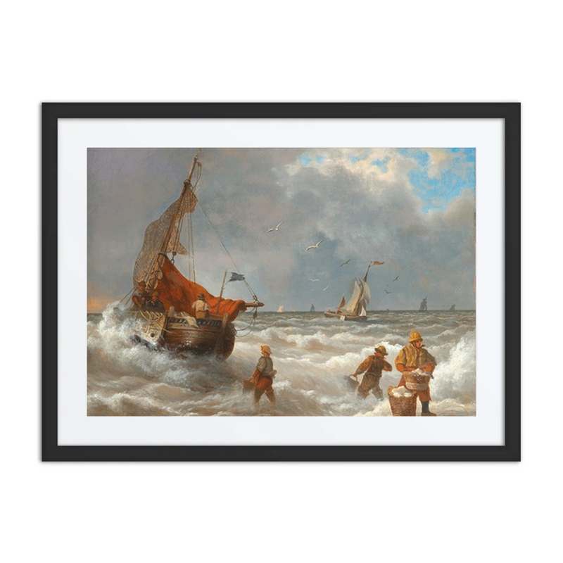 Fishermen on the Shore