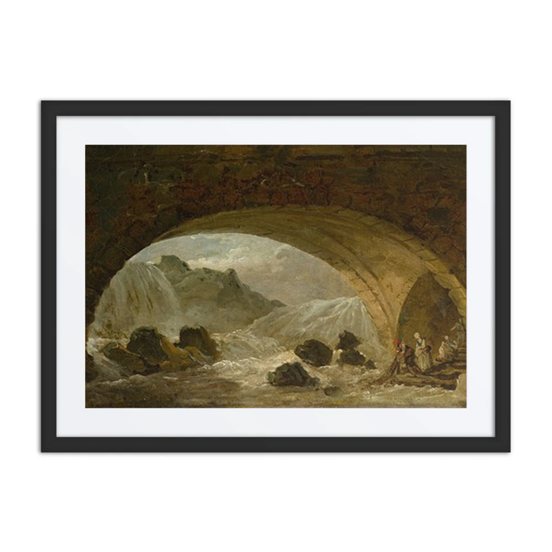 Fishermen Under a Bridge