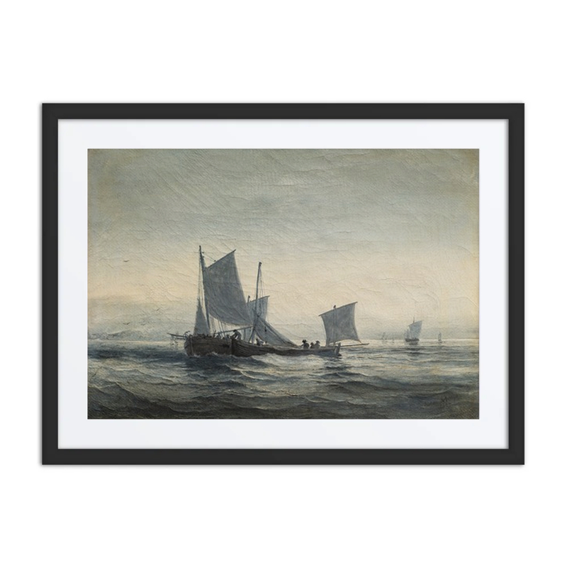 Fishing Boats in the Channel